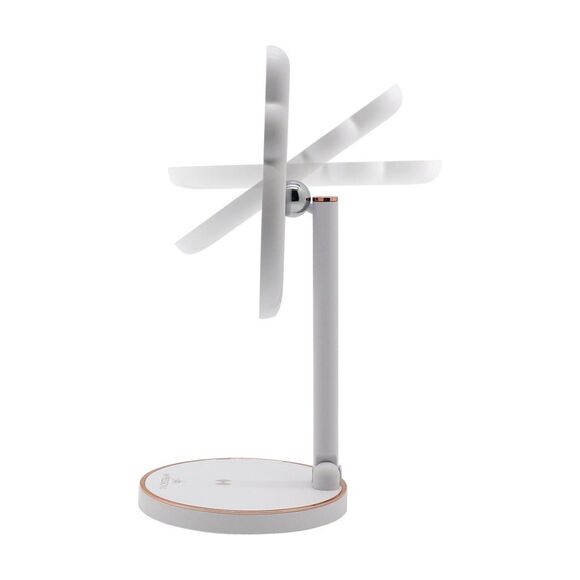 Hello Kitty LED Rechargeable Makeup Mirror w/ Wireless Charging Phone Pad - Picture 6 of 7